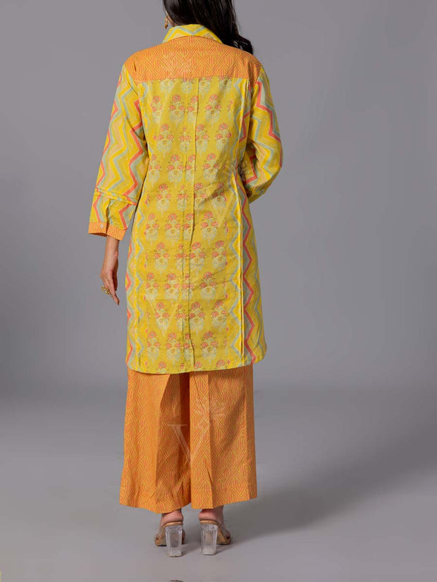 Yellow  Cotton Co-Ord Set