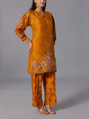 Yellow  Vasansi Silk Co-Ord Set