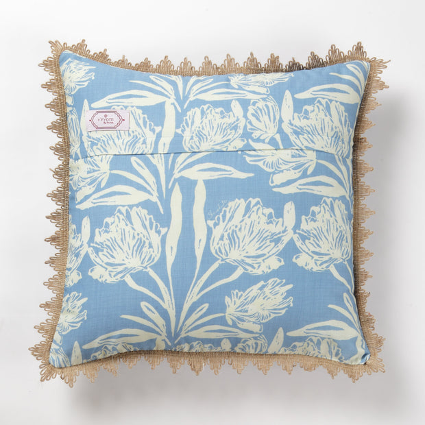 KALP PUSHP LILAC SKY Reversible Cushion