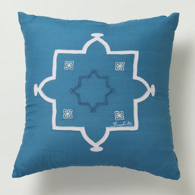 Jharoka DEEP JADE Reversible Cushion