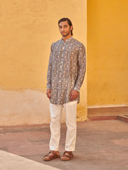 Francis Grey Full Button Kurta