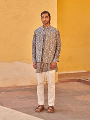 Francis Grey Full Button Kurta