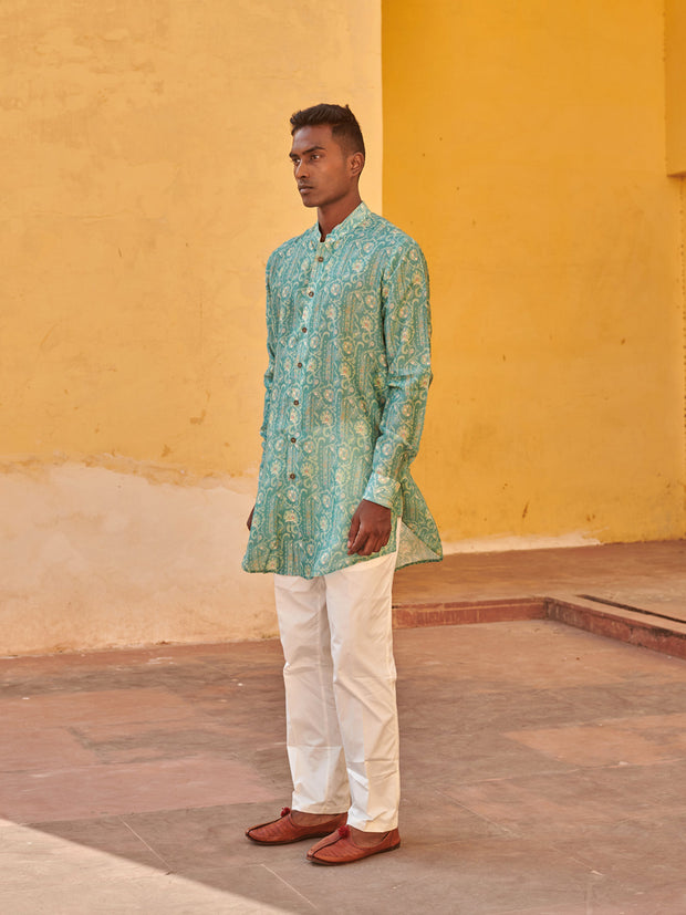 Francis Green Full Button Kurta