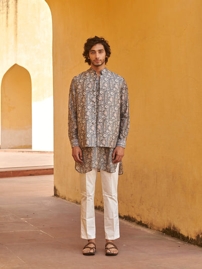 Francis Grey Kurta and Jacket Set