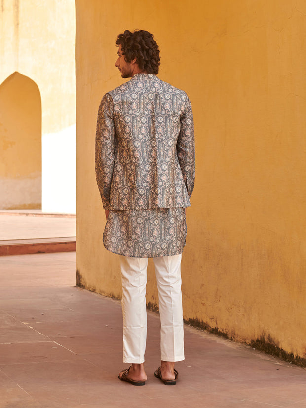 Francis Grey Kurta and Jacket Set