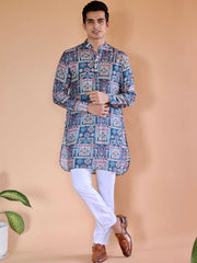 Blue Kai Ganganagery Kurta