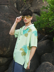 Freesia Green Oversize Shirt