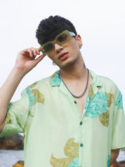 Freesia Green Oversize Shirt