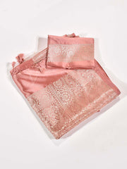 Pink Banarasi Silk