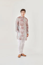 Seawhale Pastel Pink Ganganagery Kurta