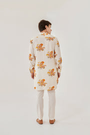 Octopus Vulgaris White Ganganagery Kurta