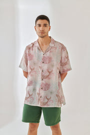 Sea whale Pastel Oversize Shirt