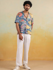 Papaya Coast Relaxed Fit Cuban Collar Shirt