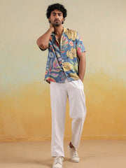 Papaya Coast Relaxed Fit Cuban Collar Shirt