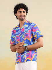 Mirage Flow Relaxed Fit Cuban Collar Shirt