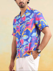 Mirage Flow Relaxed Fit Cuban Collar Shirt