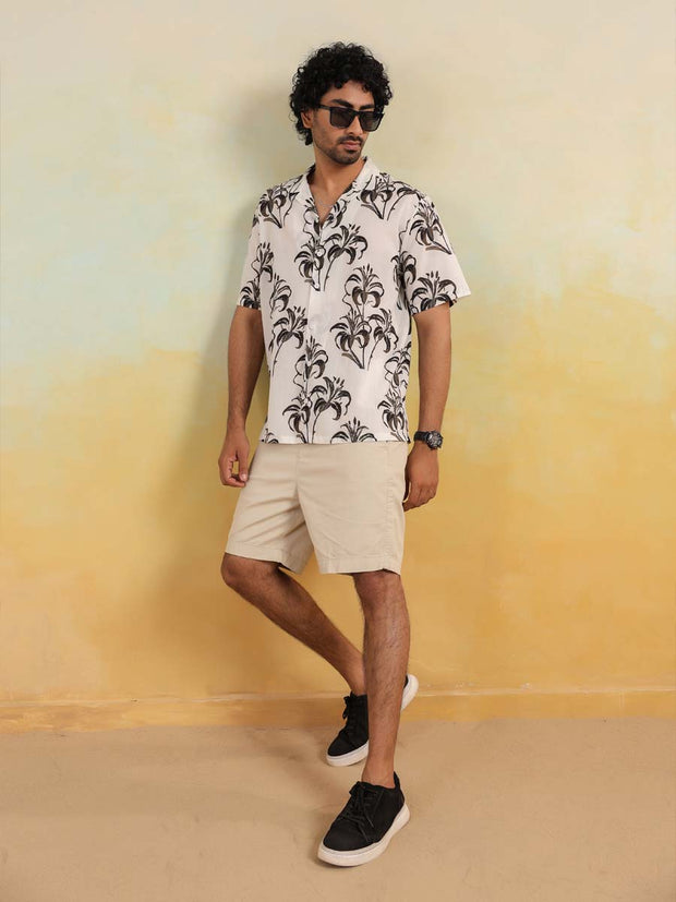 Tropical Mirage Oversized Hawaian Collor Shirts