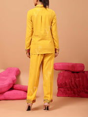 Mustard Cotton Co-ord Set