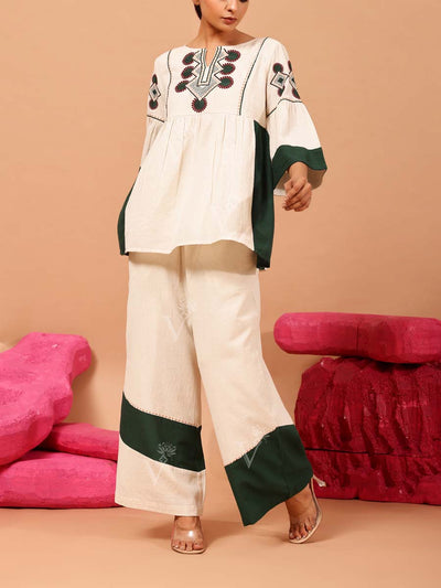 DD35, MTO, RK, Biege , cotton , summer , monsoon24 , cotton co-ord set , co-ord set