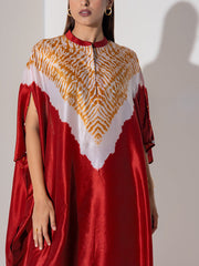 Maroon Vasansi Silk Co-Ord Set