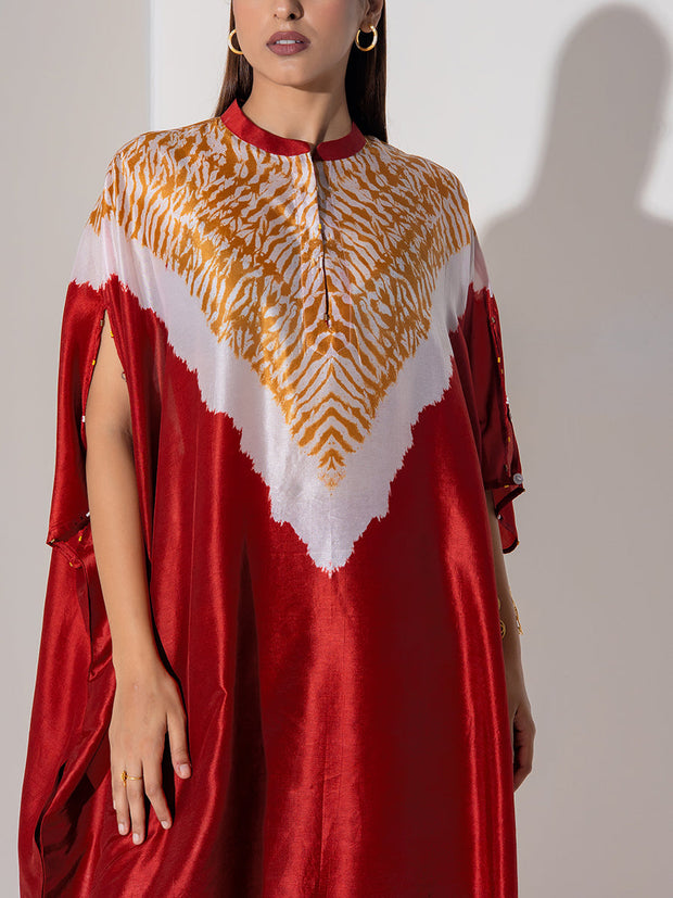 Maroon Vasansi Silk Co-Ord Set