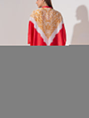Red Vasansi Silk Co-Ord Set