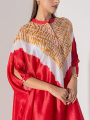 Red Vasansi Silk Co-Ord Set