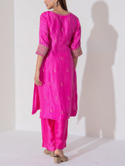 Pink Organza Suit Set