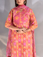 Pink Vasansi Silk Suit Set