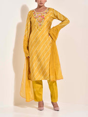 DD00, dropship, _label_Ready to Ship, Yellow , Silk ,  Embroidered ,  Suit Set , Suit