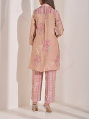 Beige Vasansi Silk Printed Co-ord Set