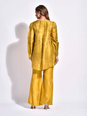 Mustard Vasansi Silk Co-Ord Set