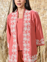 Rust Orange Cotton Co Ord Set