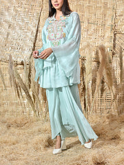 DD35, MTO, RK, cape set , drape skirt set 