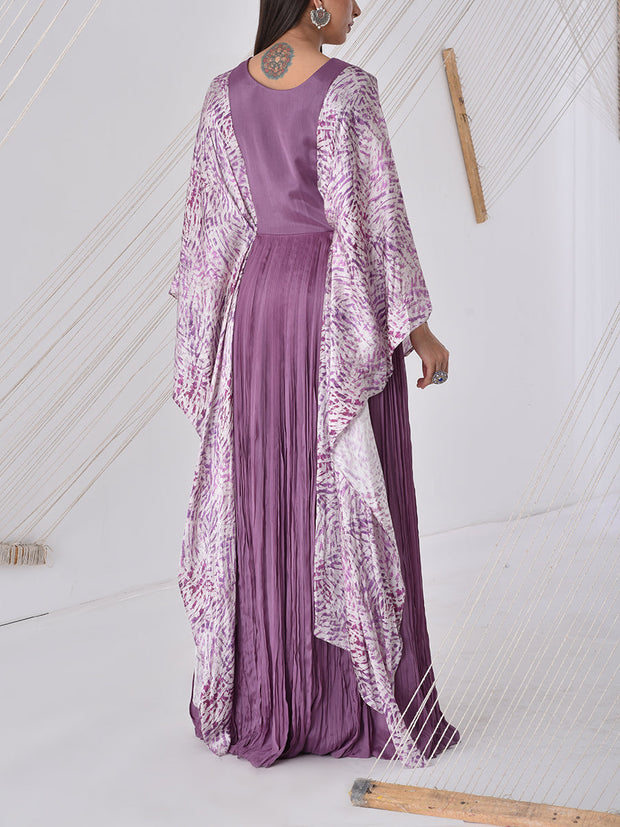 Lavender Georgette Gown