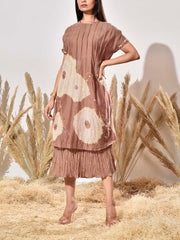 Brown Cotton Dress