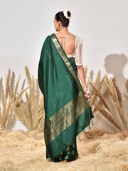 Green Pure Silk Saree