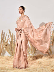 Pink Pure Silk Saree