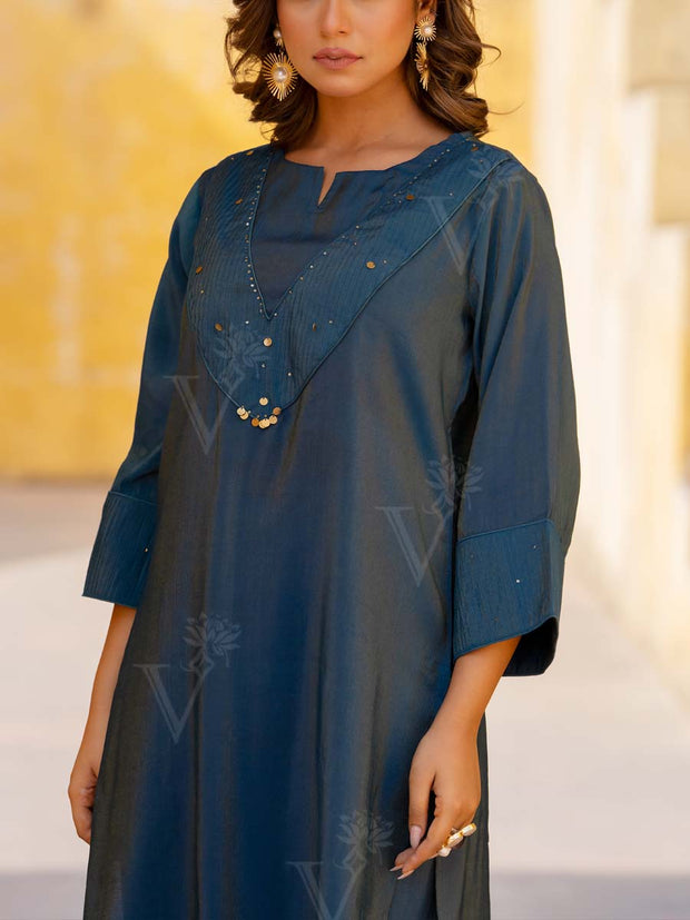 Blue Kurta Set