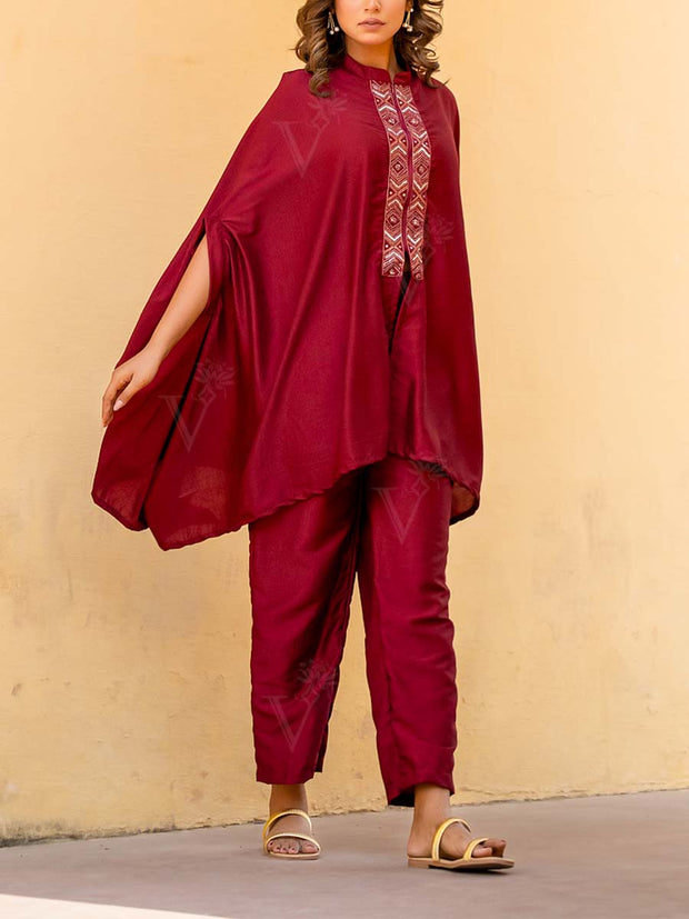 Red Co Ord Set