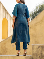 Blue Kaftan Set