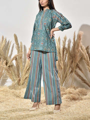 Green Vasansi Sill Co Ord Set