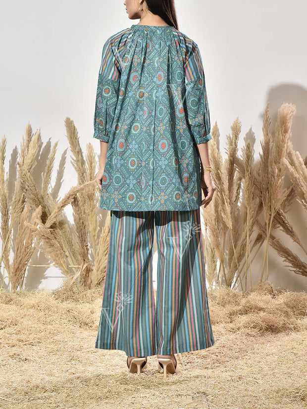 Green Vasansi Sill Co Ord Set
