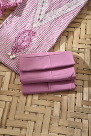 Pink Cotton Dress Material