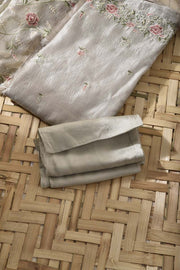 Light Green Tissue Silk Dress Material