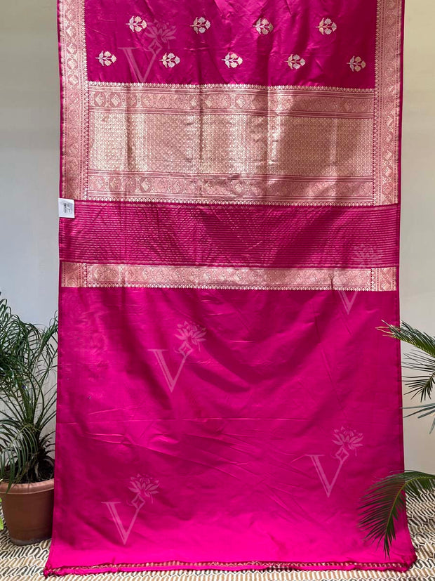 Rani Banarasi Silk Saree