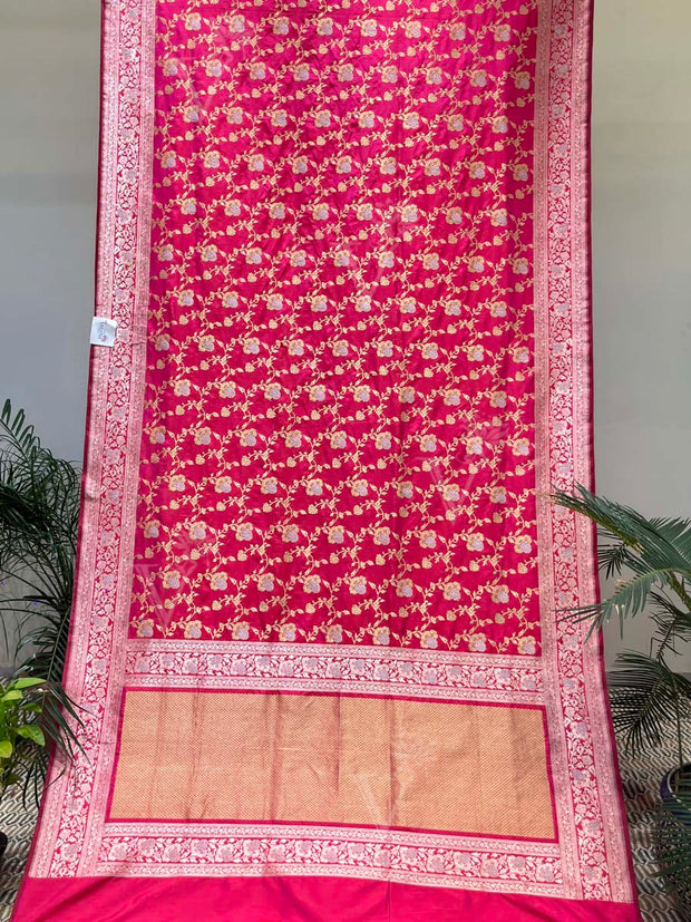 Rani Banarasi Silk Saree