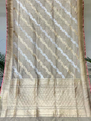 Golden Shaded Banarasi Silk Saree