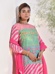 Pink Vasansi Silk Suit set