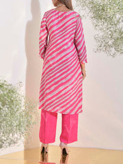 Pink Vasansi Silk Suit set